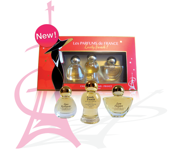 Charrier Parfums Les Parfums de France, Fashion Collection, Set of 5  Miniature Eau de Parfum 50 ml : : Beauty